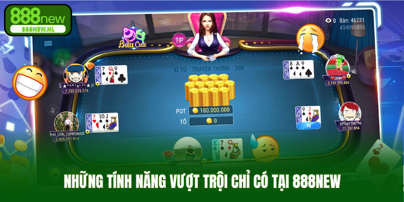 Những tính năng vượt trội chỉ có tai bắn cá 888new